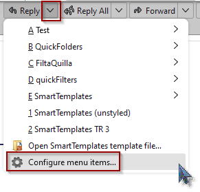 configure templates